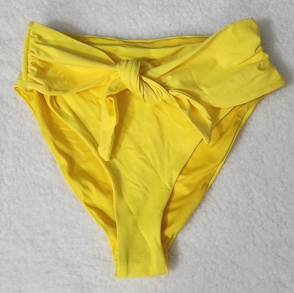 New!Agua Bendita Isabella Bikini Bottom Yellow - Picture 7 of 14
